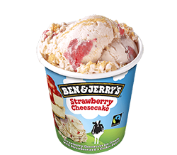 Ben & Jerry's Strawbeery Cheesecake